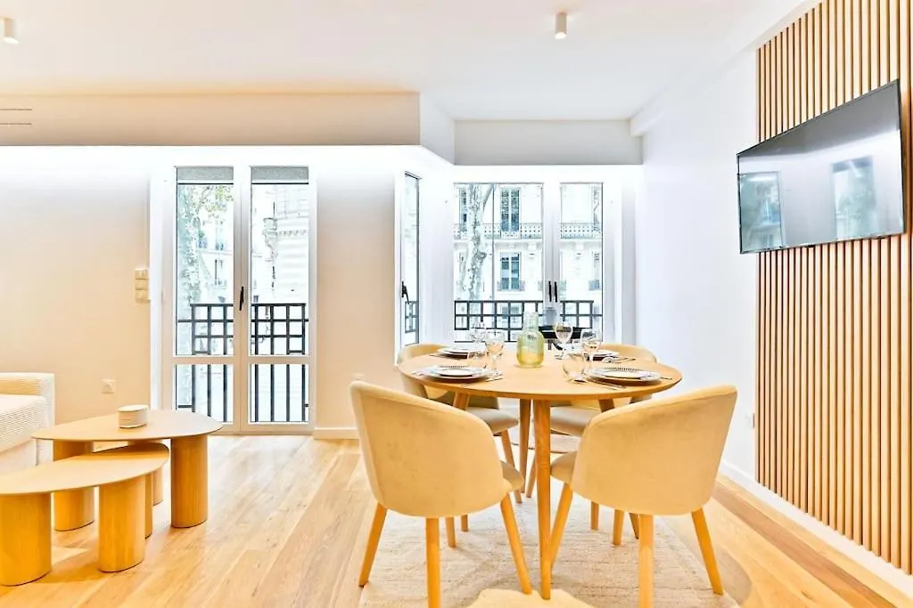 Evasion Parisienne Entre Monceau & Arc De Triomphe Apartment Paris